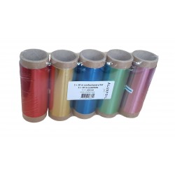 Aluxfoil alufólia csoki csomagolására, 5 szín, 5x10 m Aluxfoil alufólia csoki csomagolására, 5 szín, 5x10 m