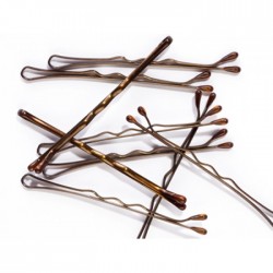 EF-ES barna gömbös hullámcsat, 5 cm, 20 db EF-ES barna gömbös hullámcsat, 5 cm, 20 db