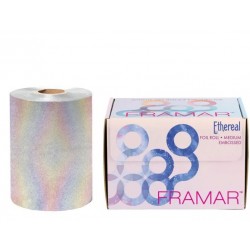 Framar Embossed Roll Ethereal dombornyomott színes melírfólia, 97,5 m Framar Embossed Roll Ethereal dombornyomott színes melírfólia, 97,5 m