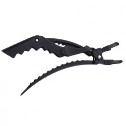 Framar gumírozott fogas krokodil csipesz, fekete, 4 db Framar gumírozott fogas krokodil csipesz, fekete, 4 db