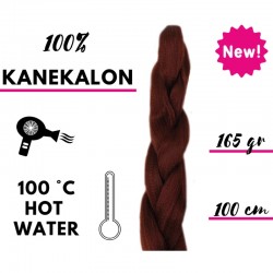 Afro szintetikus 100% kanekalon haj, 100 cm, 165 g, 35 Afro szintetikus 100% kanekalon haj, 100 cm, 165 g, 35