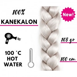 Afro szintetikus 100% kanekalon haj, 100 cm, 165 g, 60 Afro szintetikus 100% kanekalon haj, 100 cm, 165 g, 60