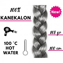 Afro szintetikus 100% kanekalon haj, 100 cm, 165 g, M51 Afro szintetikus 100% kanekalon haj, 100 cm, 165 g, M51