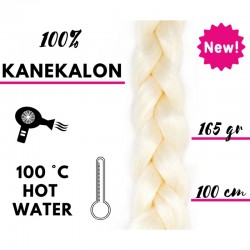 Afro szintetikus 100% kanekalon haj, 100 cm, 165 g, SB Afro szintetikus 100% kanekalon haj, 100 cm, 165 g, SB