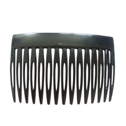 Byou dupla fogú fekete oldalfésű, 7 cm Byou dupla fogú fekete oldalfésű, 7 cm