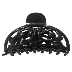 Hair Power fekete hajcsipesz HP393, 9 cm Hair Power fekete hajcsipesz HP393, 9 cm