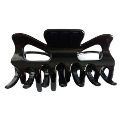 Hair Power fekete hajcsipesz HP121, 9 cm Hair Power fekete hajcsipesz HP121, 9 cm