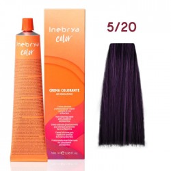 Inebrya Color PPD-mentes hajfesték 5.20 Inebrya Color PPD-mentes hajfesték 5.20