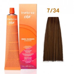Inebrya Color PPD-mentes vegán hajfesték 7.34 Inebrya Color PPD-mentes vegán hajfesték 7.34