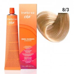 Inebrya Color PPD-mentes hajfesték 8.3 Inebrya Color PPD-mentes hajfesték 8.3