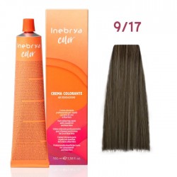 Inebrya Color PPD-mentes hajfesték 9.17 Inebrya Color PPD-mentes hajfesték 9.17