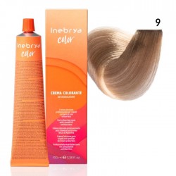 Inebrya Color PPD-mentes hajfesték 9 Inebrya Color PPD-mentes hajfesték 9