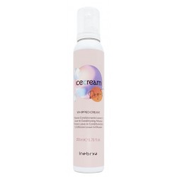 Inebrya Ice Cream Dry-T Whipped Cream kondicionáló hab, 200 ml Inebrya Ice Cream Dry-T Whipped Cream kondicionáló hab, 200 ml
