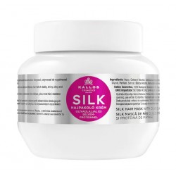 Kallos KJMN Silk hajpakolás olívaolajjal és selyemproteinnel, 275 ml Kallos KJMN Silk hajpakolás olívaolajjal és selyemproteinnel, 275 ml