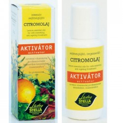 Lady Stella aktivátor Bázis masszázskrémhez és masszázsolajhoz, Citrom olaj, 50 ml Lady Stella aktivátor Bázis masszázskrémhez és masszázsolajhoz, Citrom olaj, 50 ml