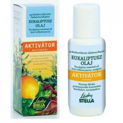 Lady Stella aktivátor Bázis masszázskrémhez és masszázsolajhoz, Eukaluptisz olaj, 50 ml Lady Stella aktivátor Bázis masszázskrémhez és masszázsolajhoz, Eukaluptisz olaj, 50 ml