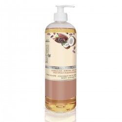 Lady Stella Spa Spirit Wellness csokoládé kókusz intenzív bőrápoló masszázsolaj, 1 l Lady Stella Spa Spirit Wellness csokoládé kókusz intenzív bőrápoló masszázsolaj, 1 l