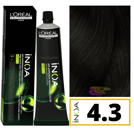 Loreal INOA ammóniamentes hajfesték 60 ml - 4.3