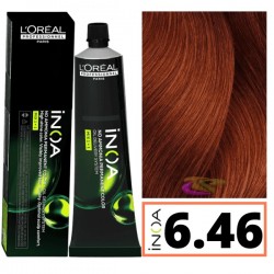 Loreal INOA ammóniamentes hajfesték 60 ml - 6.46 Loreal INOA ammóniamentes hajfesték 60 ml - 6.46