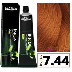 Loreal INOA ammóniamentes hajfesték 60 ml - 7.44 Loreal INOA ammóniamentes hajfesték 60 ml - 7.44