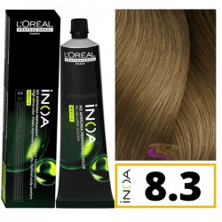Loreal INOA ammóniamentes hajfesték 60 ml - 8.3 Loreal INOA ammóniamentes hajfesték 60 ml - 8.3