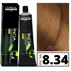 Loreal INOA ammóniamentes hajfesték 60 ml - 8.34 Loreal INOA ammóniamentes hajfesték 60 ml - 8.34