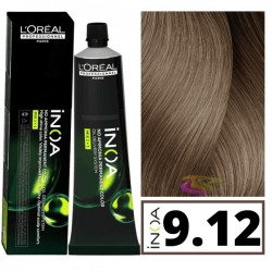 Loreal INOA ammóniamentes hajfesték 60 ml - 9.12 Loreal INOA ammóniamentes hajfesték 60 ml - 9.12