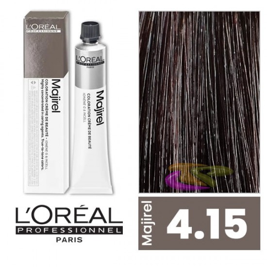 Loreal Professionel Majirel hajfesték 50 ml, 4.15