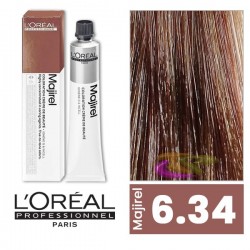 Loreal Professionel Majirel hajfesték 50 ml, 6.34 Loreal Professionel Majirel hajfesték 50 ml, 6.34