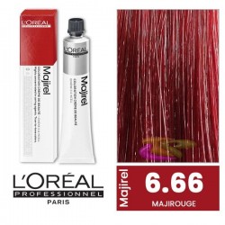 Loreal Professionel Majirel hajfesték 50 ml, Majirouge 6.66 Loreal Professionel Majirel hajfesték 50 ml, Majirouge 6.66