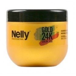 Nelly 24K hajpakolás búzacsíra olajjal festett hajra, 500 ml Nelly 24K hajpakolás búzacsíra olajjal festett hajra, 500 ml
