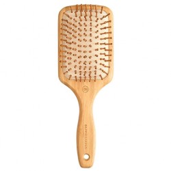 Olivia Garden Bamboo Touch Eco-Friendly bambusz masszázs hajkefe, L Olivia Garden Bamboo Touch Eco-Friendly bambusz masszázs hajkefe, L