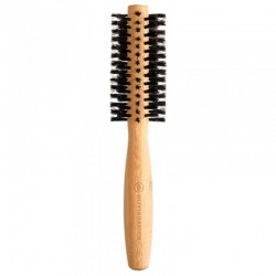 Olivia Garden Bamboo Touch Eco-Friendly bambusz körkefe vaddisznó sörtével, 15 mm Olivia Garden Bamboo Touch Eco-Friendly bambusz körkefe vaddisznó sörtével, 15 mm