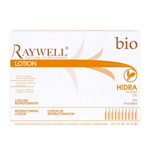 Raywell Bio Hidra rekonstruáló ampulla Tsubaki olajjal, 10 ml