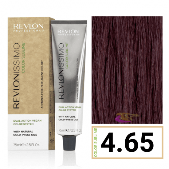 Revlon Professional Revlonissimo Color Sublime hajfesték 4.65, 75 ml Revlon Professional Revlonissimo Color Sublime hajfesték 4.65, 75 ml
