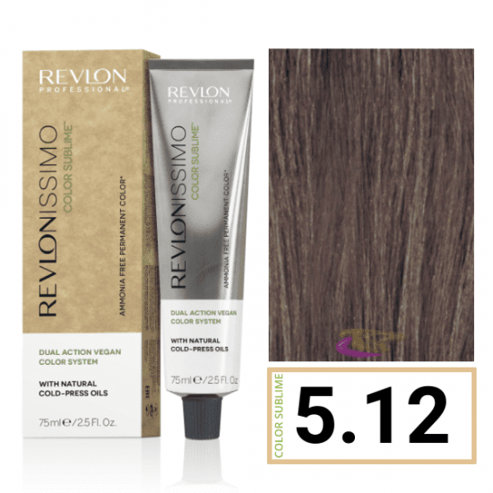Revlon Professional Revlonissimo Color Sublime hajfesték 5.12, 75 ml Revlon Professional Revlonissimo Color Sublime hajfesték 5.12, 75 ml
