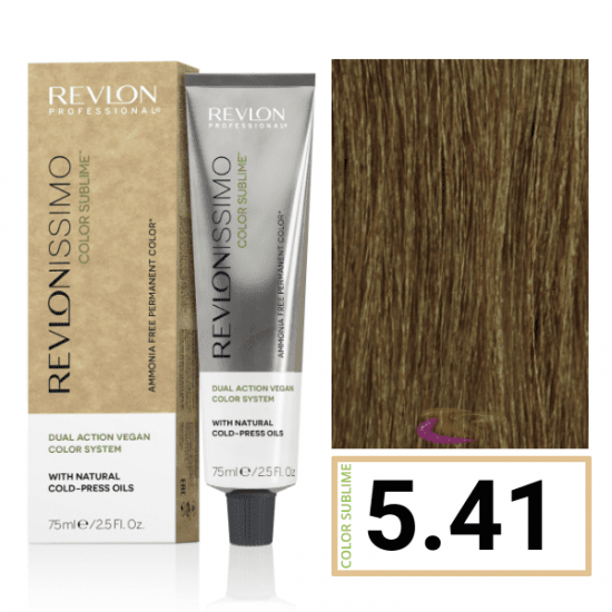 Revlon Professional Revlonissimo Color Sublime hajfesték 5.41, 75 ml Revlon Professional Revlonissimo Color Sublime hajfesték 5.41, 75 ml
