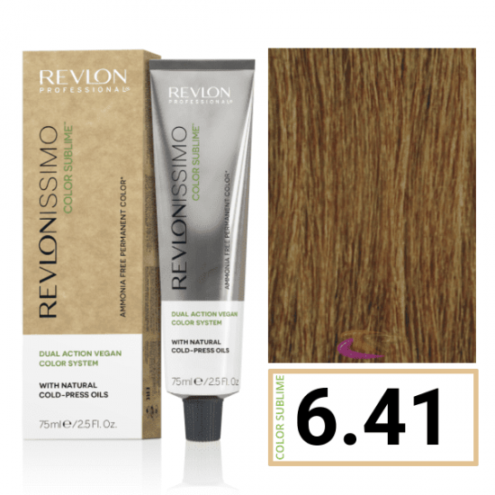 Revlon Professional Revlonissimo Color Sublime hajfesték 6.41, 75 ml Revlon Professional Revlonissimo Color Sublime hajfesték 6.41, 75 ml