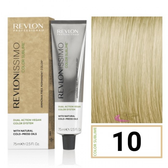 Revlon Professional Color Sublime vegán ammóniamentes hajfesték 10, 75 ml Revlon Professional Color Sublime vegán ammóniamentes hajfesték 10, 75 ml