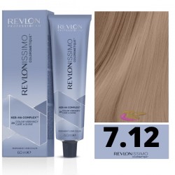 Revlon Professional Revlonissimo Colorsmetique hajfesték 7.12 Revlon Professional Revlonissimo Colorsmetique hajfesték 7.12