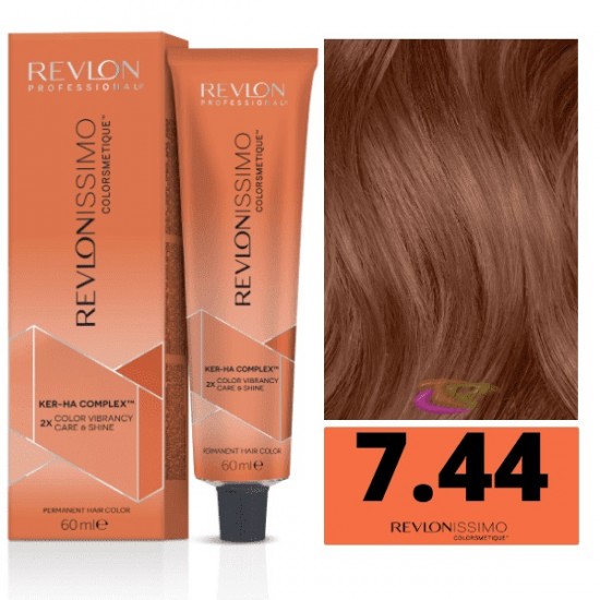 Revlon Professional Revlonissimo Colorsmetique hajfesték 7.44