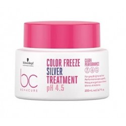 Schwarzkopf Bonacure Clean Performance Color Freeze Silver hamvasító pakolás, 200 ml Schwarzkopf Bonacure Clean Performance Color Freeze Silver hamvasító pakolás, 200 ml