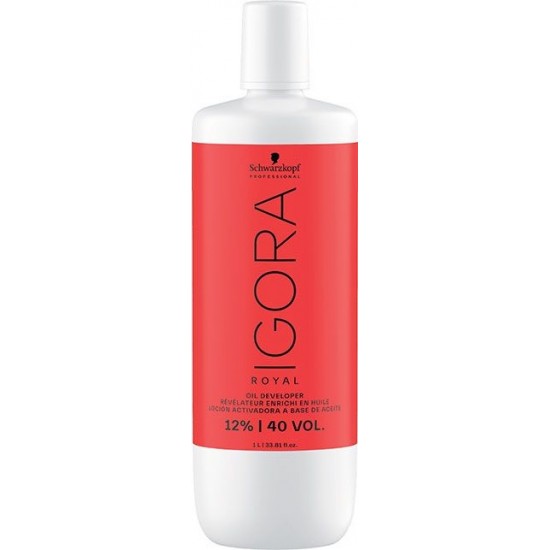 Schwarzkopf Igora Royal ápoló színelőhívó emulzió 12%, 1 L Schwarzkopf Igora Royal ápoló színelőhívó emulzió 12%, 1 L