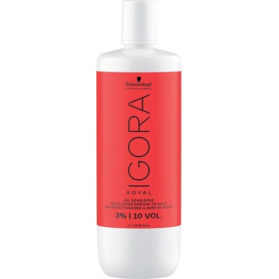 Schwarzkopf Igora Royal ápoló színelőhívó emulzió 3%, 1 L Schwarzkopf Igora Royal ápoló színelőhívó emulzió 3%, 1 L