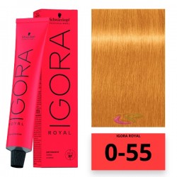 Schwarzkopf Igora Royal hajfesték, 60 ml 0-55 Schwarzkopf Igora Royal hajfesték, 60 ml 0-55