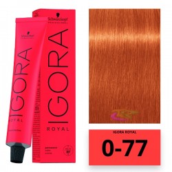 Schwarzkopf Igora Royal hajfesték, 60 ml 0-77 Schwarzkopf Igora Royal hajfesték, 60 ml 0-77