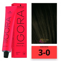 Schwarzkopf Igora Royal hajfesték, 60 ml 3-0 Schwarzkopf Igora Royal hajfesték, 60 ml 3-0