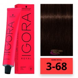 Schwarzkopf Igora Royal hajfesték, 60 ml 3-68 Schwarzkopf Igora Royal hajfesték, 60 ml 3-68