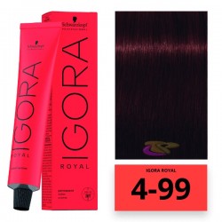 Schwarzkopf Igora Royal hajfesték, 60 ml 4-99 Schwarzkopf Igora Royal hajfesték, 60 ml 4-99
