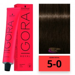 Schwarzkopf Igora Royal hajfesték, 60 ml 5-0 Schwarzkopf Igora Royal hajfesték, 60 ml 5-0